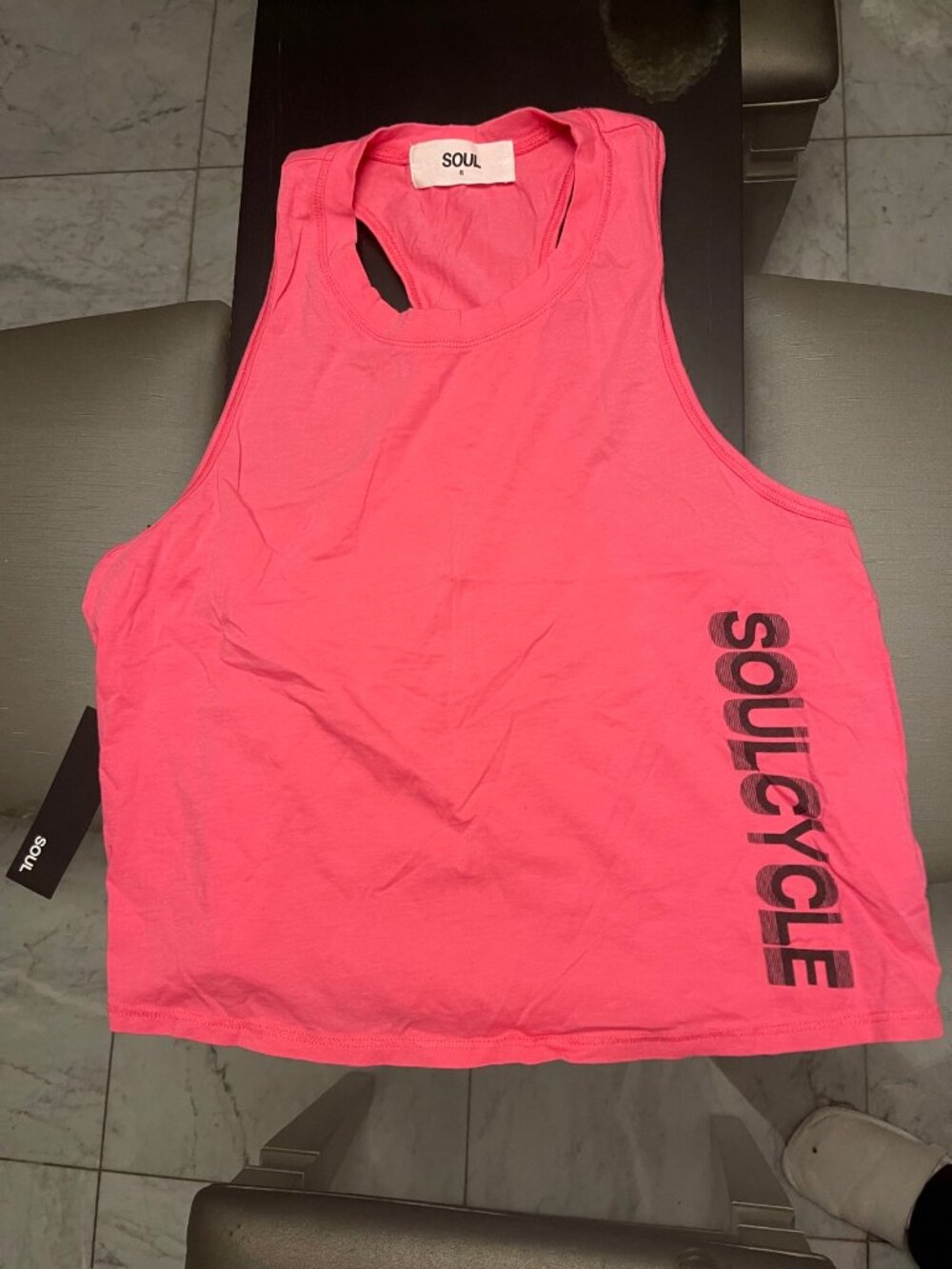 Soul Pink SoulCycle Tank Top NWT Sz S $64 Retail